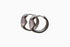 Divya दिव्या | Rosenquarz | Hoop | Silber | Rhodiniert